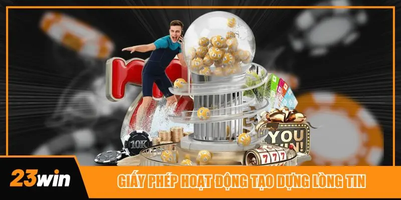 Giấy phép hoạt động tạo dựng lòng tin nơi khách hàng